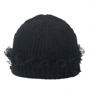 New Style Popular Autumn Winter Broken Knitted Acrylic Unisex Business Fashionable Cold <b>Hats</b> High Quality - Product Image 2
