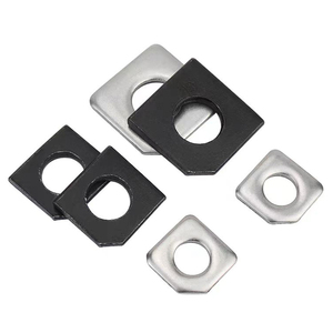 Arandelas cuadradas cónicas de acero inoxidable 304 y acero al carbono para sección ranurada M6 M12 M14 M16 M18-36 GB853, junta cuadrada cónica - Product Image 2