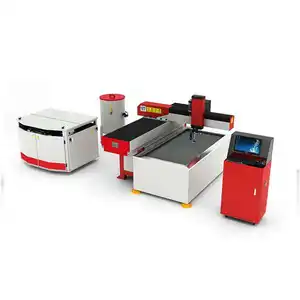 Céramique bonne qualité coupe CNC 1000x1000mm petite machine de découpe de marbre à jet d'eau