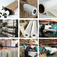 Papier de sublimation Hongcai à séchage rapide 29g/35g/40g/50g/60g/70g/100gsm, rouleau de papier de transfert thermique pour impression numérique
