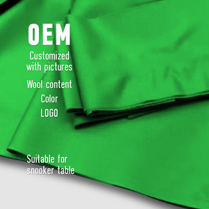 Paño <span class=keywords><strong>de</strong></span> <span class=keywords><strong>Billar</strong></span> OEM para Mesa <span class=keywords><strong>de</strong></span> Snooker y Tenis <span class=keywords><strong>de</strong></span> Mesa con Tejido Liso, Paño <span class=keywords><strong>de</strong></span> <span class=keywords><strong>Billar</strong></span> Especial para Deportes <span class=keywords><strong>de</strong></span> <span class=keywords><strong>Billar</strong></span> - Product Image 1