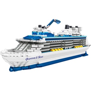 Modellino in Scala 1:8 di Grande Nave da Crociera Quantum <span class=keywords><strong>Ocean</strong></span> Travel, Kit di Montaggio Statico Fai-da-Te, <span class=keywords><strong>Puzzle</strong></span> in Plastica, Giocattolo a Tema Navale - Product Image 1