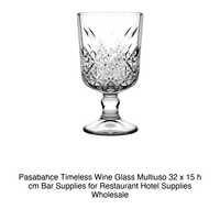 Vaso Multiusos Timeless de Vidrio 32 cm H 15 cm Ø 8.5 cm Pasabahce