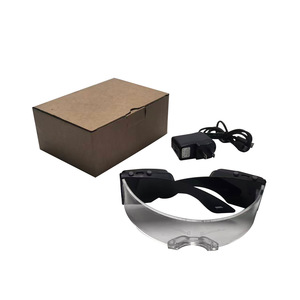 Gafas verdes láser, escudo transparente, gafas luminosas para espectáculos, accesorios para escenario de baile - Product Image 5