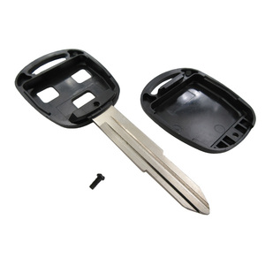 Bền <span class=keywords><strong>TOYOTA</strong></span> thông minh vỏ chìa khóa 3-nút từ xa Fob Trường hợp với toy41 lưỡi chìa khóa xe Bìa - Product Image 3