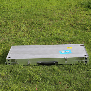 Plateforme de pêche multifonctionnelle en alliage d'aluminium KD3100, grande, ultra légère et épaissie pour la pêche en eau douce - Product Image 3