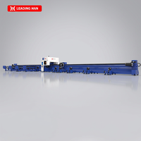 Machine de découpe laser à fibre CNC robuste et entièrement automatique pour tubes, avec 4 mandrins, pour le chargement et le déchargement