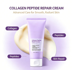 Crème réparatrice de barrière cutanée au collagène, apaise les rougeurs, hydrate les peaux sensibles et sèches, renforce la barrière cutanée, soin du visage quotidien - Product Image 5