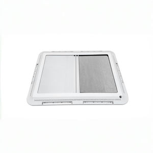 Vidrio anti UV de doble acristalamiento con luz LED, piezas de Rv, ventana de techo, Rv <span class=keywords><strong>tragaluz</strong></span>, claraboyas para autocaravana, 400*400mm - Product Image 3