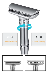 High Quality Adjustable Double <strong>Edge</strong> Safety <strong>Razor</strong> for Barber <strong>Straight</strong> Shaving <strong>Razor</strong> - Product Image 3