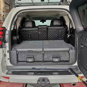 Sistema de cajones para SUV compatible con kits GX470 VRD4X4, cajones traseros LC150 con cubierta superior para nevera para Prado 150, Land Cruiser de 5/7 asientos - Product Image 3
