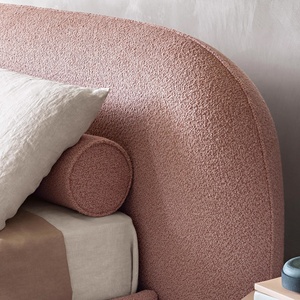 Cama Matrimonial <span class=keywords><strong>de</strong></span> Lujo Nórdica Moderna Zayshine, <span class=keywords><strong>de</strong></span> Terciopelo, 1.8 Metros, Tamaño Grande, Modular, para Apartamento, Hotel, Villa, Cama Doble Suave - Product Image 4