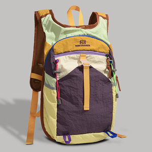 <span class=keywords><strong>Extérieur</strong></span> <span class=keywords><strong>Niche</strong></span> Conception Femmes Portable Nylon Sac À Dos Contraste Couleur Dames Voyage Haute Capacité Fitness Cyclisme Femme Sac À Dos - Product Image 4
