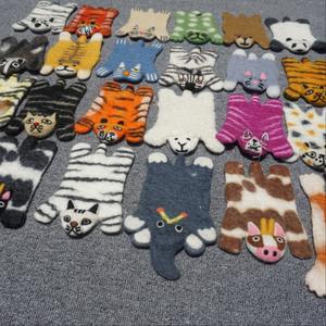 แผ่นรองแก้วรูปสัตว์ทันสมัย ทำจากผ้าสักหลาด ทนทาน น่ารัก เป็นมิตรกับสิ่งแวดล้อม และน้ำหนักเบา - Product Image 3