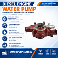 Pompe à eau moteur 65065006142 65.06500-6142 pour excavatrice Doosan DH370-7 DH420-7 Daewoo DE12T DE12TIS DE08