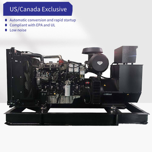 Generador Diésel de Eje Abierto de 1500 rpm con Control Remoto, 220V/110V Trifásico, Exclusivo para EE. UU./Canadá - Product Image 1