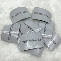 Étiquettes Tissées Adhésives Thermofusibles Personnalisées à Repasser pour Vêtements, Logos de Produits d'Habillement, Emballages et Étiquettes Transfert à Chaud