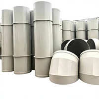 Conduit de ventilation rectangulaire en PVC rigide (polyvinyle chlorure) sur mesure pour système de ventilation Guangxi