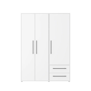 Roperos de Madera de Fabricante Estilo Moderno Minimalista para Dormitorio con Amplio Espacio de Almacenamiento E1 CARB P2 EN 14749 Muebles para Ensamblar (<span class=keywords><strong>RTA</strong></span>) en Paquete Plano - Product Image 4