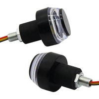 Phare Led avec poignée d'accélérateur pour motos, feux 72mm, couleurs personnalisées, pour motocyclettes