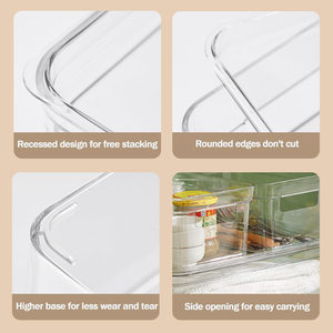 Sterilite New PET Contenedores de almacenamiento transparentes Caja de cajones apilados transparentes para sistemas de armario y organizadores - Product Image 5