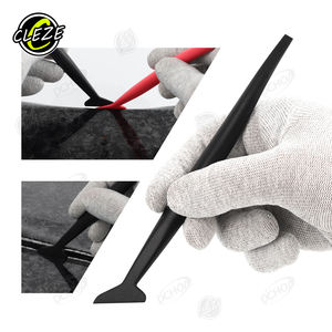 CLEZE 9 pièces Auto vinyle Film emballage raclette avec feutres papier peint grattoirs <span class=keywords><strong>Mobile</strong></span> écran autocollant fenêtre propre outils - Product Image 6