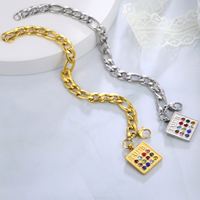 Bracelet pendentif Myshape Choshen Mishpat Hoshen en acier inoxydable, plaqué or, avec 12 pierres de naissance, cadeau Judaica