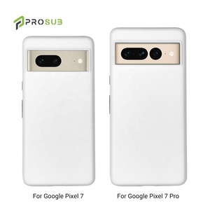 Prosub Ốp Lưng Điện Thoại Trắng 2 Trong 1 Thăng Hoa 3D Ốp Lưng Có Lớp Phủ Thăng Hoa Bảo Vệ Bằng Nhựa PC Cho Điện Thoại Di Động Google Pixel 7 Pro - Product Image 4