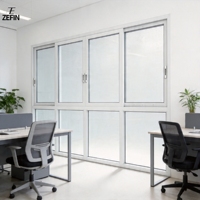 Ventana Corredera de PVC Personalizable para Edificios Residenciales con Aislamiento Acústico y Pantalla Invisible
