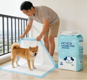 Tapis de propreté pour chien et chat, produits pour animaux de compagnie, anti-fuite, absorption rapide - Product Image 1