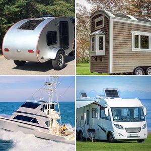 Panel Solar Flexible de 50W al por Mayor de Fábrica, Ultraflexible, Curvable, Monocristalino, Cargador Fuera de la Red para Embarcaciones, Vehículos Recreativos, Superficies Curvas, 22% - Product Image 2