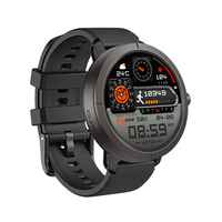 Reloj Inteligente Deportivo para Exteriores Ultra Light DM76 con GPS y Brújula, Pantalla AMOLED de 1.32'', Resistente al Agua 5ATM, Respuesta de Llamadas, Batería de 500mAh, Correa de Silicona, Duración de 5-10 Días