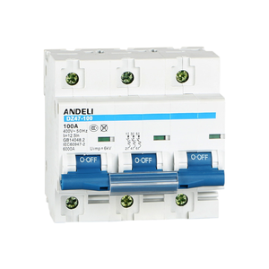 Устройство для остаточного тока PA66 RCCB 1P + N 2P 3P + N 4P миниатюрный выключатель 100A 125A 230V 400V 100mA 300mA 300mA Breaking 10ka - Product Image 3