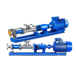 Screw <b>Pump</b> 304 Stainless Steel Diesel Engine High Customized <b>Pump</b> for High-viscosity Wastewater <b>Sludge</b> Sewage Transfer Model G - Product Image 5