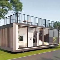 Villa modulaire 20/40 pieds, Cabine mobile Apple, Maison préfabriquée, Bureau, Hôtel, Cabine mobile, Conteneur, Cabine Apple de luxe