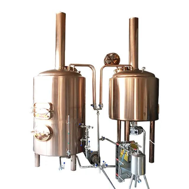 Commerciële Biermachine, 300l Koperbier Brouwsysteem