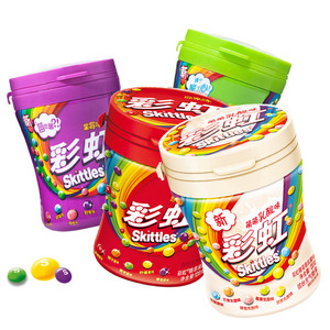 Vente chaude skittl prix de <span class=keywords><strong>gros</strong></span> bonbons 36x120g bonbons saveur de fruits colorés collations exotiques originales - Product Image 3