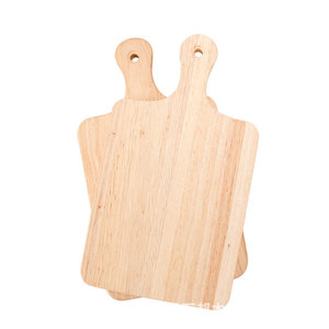 Creative European-style wooden bread <b>tray</b>/<b>tea</b> <b>tray</b> for home use, made of rubberwood, suitable for desserts and fruits, portable - Product Image 2