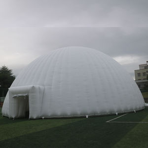 Dôme gonflable personnalisé avec logo, imperméable, sphérique, pour terrain <span class=keywords><strong>de</strong></span> football, événements, fêtes, PVC résistant, <span class=keywords><strong>blanc</strong></span>, igloo gonflable géant - Product Image 3