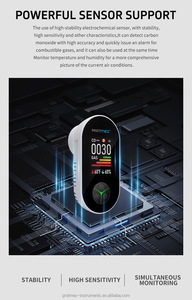 PTH-24E मिनी सह मॉनिटर सॉकेट वायु गुणवत्ता विश्लेषक मॉनिटर सह गैस डिटेक्टर के लिए सह गैस डिटेक्टर प्लग - Product Image 6