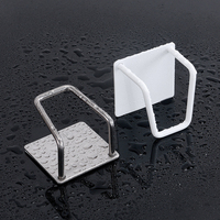 Support de rangement multifonctionnel en acier inoxydable pour éponge de cuisine, type sur pied, lot de 2, pour évier