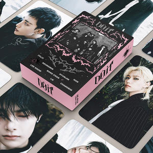 55 cartes Lomo du nouvel album StrayKids DO IT, cartes photo selfie de Han, Hyunjin, Felix, Lee Know, Bang <span class=keywords><strong>Chan</strong></span>, cartes postales laser, vente en gros pour fans - Product Image 2