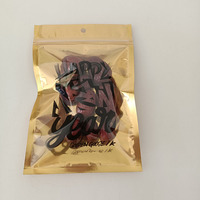 Stock Brown Gravure Printed Recyclable Resealable Stand Pouch Laminated Multiple Layer Plastic Aluminum Foil Zip Lock Milk Jelly