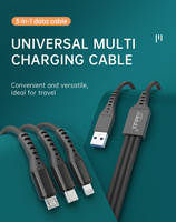 Kabel Usb pengisi daya cepat, kabel Data pengisi daya USB 1M 60w harga grosir untuk ponsel pintar pengisi daya Usb