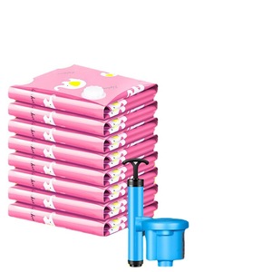 Bolsa de Compresión al Vacío Extra Grande, Rectangular, Color Rosa, para Ahorrar Espacio, Ideal para Edredones, Dormitorios, Mudanzas y Almacenamiento - Product Image 4