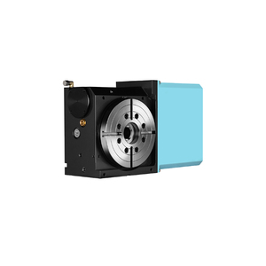 Mesa Giratoria de 4 Ejes de Acero Personalizada de Fábrica NC200 NC255 NC320 para Centro de Mecanizado, Mesa Rotatoria de 4.º Eje de Alta Precisión y Alta Velocidad - Product Image 2