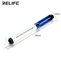 RELIFE-Déssoudeur manuel RL-084 pour fer à souder, fer à dessouder à main, pompe d'aspiration, stylo d'étain