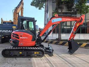 รถขุดมือสองญี่ปุ่นแท้ 5 ตัน ยี่ห้อ KUBOTA รุ่น KX057 KX057-4 พร้อมใบรับรอง EPA CE รถขุด Kubota KX057-4 แบบ Zero Tail Swing Arm และยาง - Product Image 4