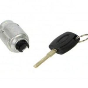 Ford Focus Hood <b>Lock</b> Cylinder 3M51-16701-AA Cylindrical <b>Lock</b> With 1 <b>Key</b> Bright Chrome Plated Black - Product Image 2