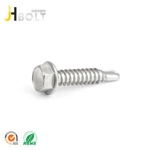 Tornillo taladrador <span class=keywords><strong>Ejot</strong></span>-tornillo de perforación de auto perforación tornillos con arandelas de goma - Product Image 2